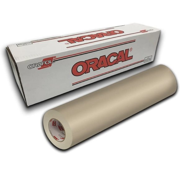 12" x 5 Feet BEIGE Oracal 651 Cricut Hobby Craft Decal Vinyl Sticker - Picture 1 of 3